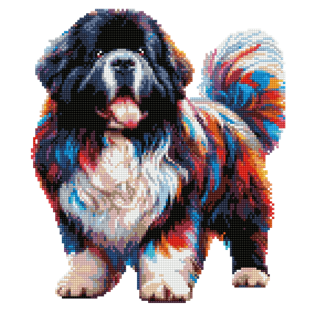 Newfoundland Dog - Diamond Painting Kit