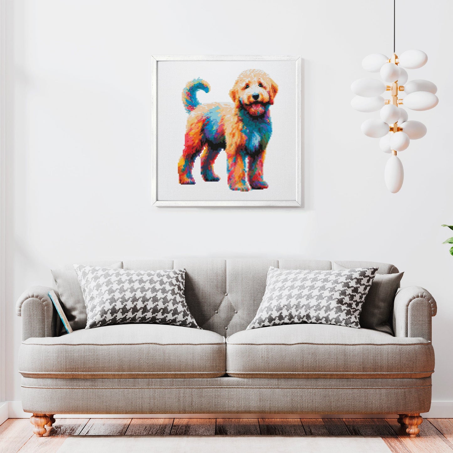 Goldendoodle Dog - Diamond Painting Kit