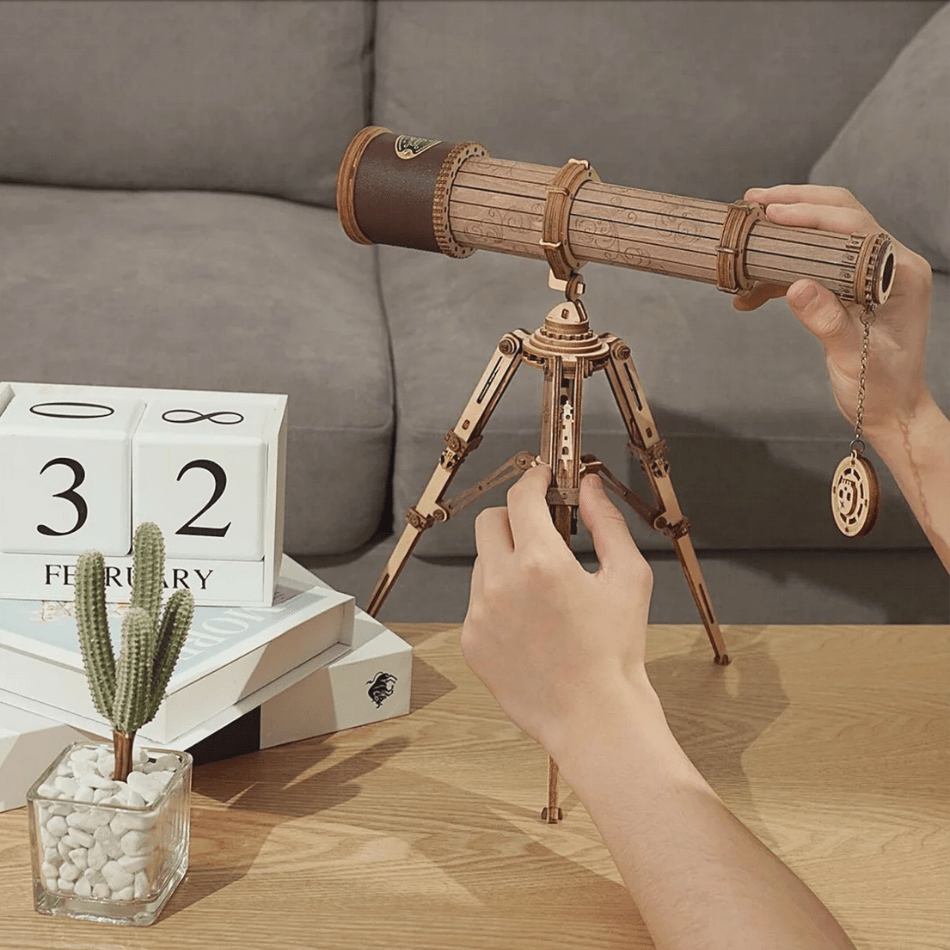 Monocular Telescope 3D Puzzles