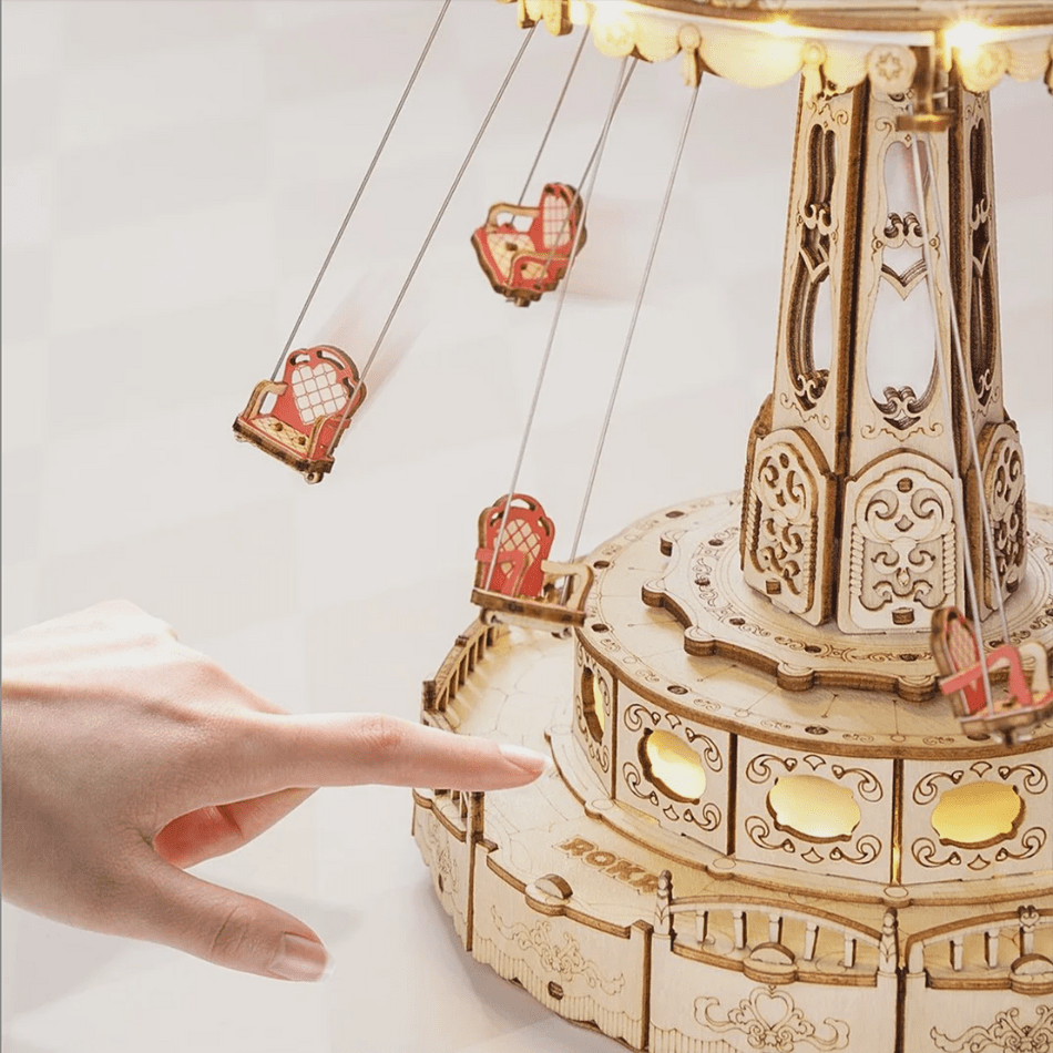 Swing Ride Music Box 3D Puzzles