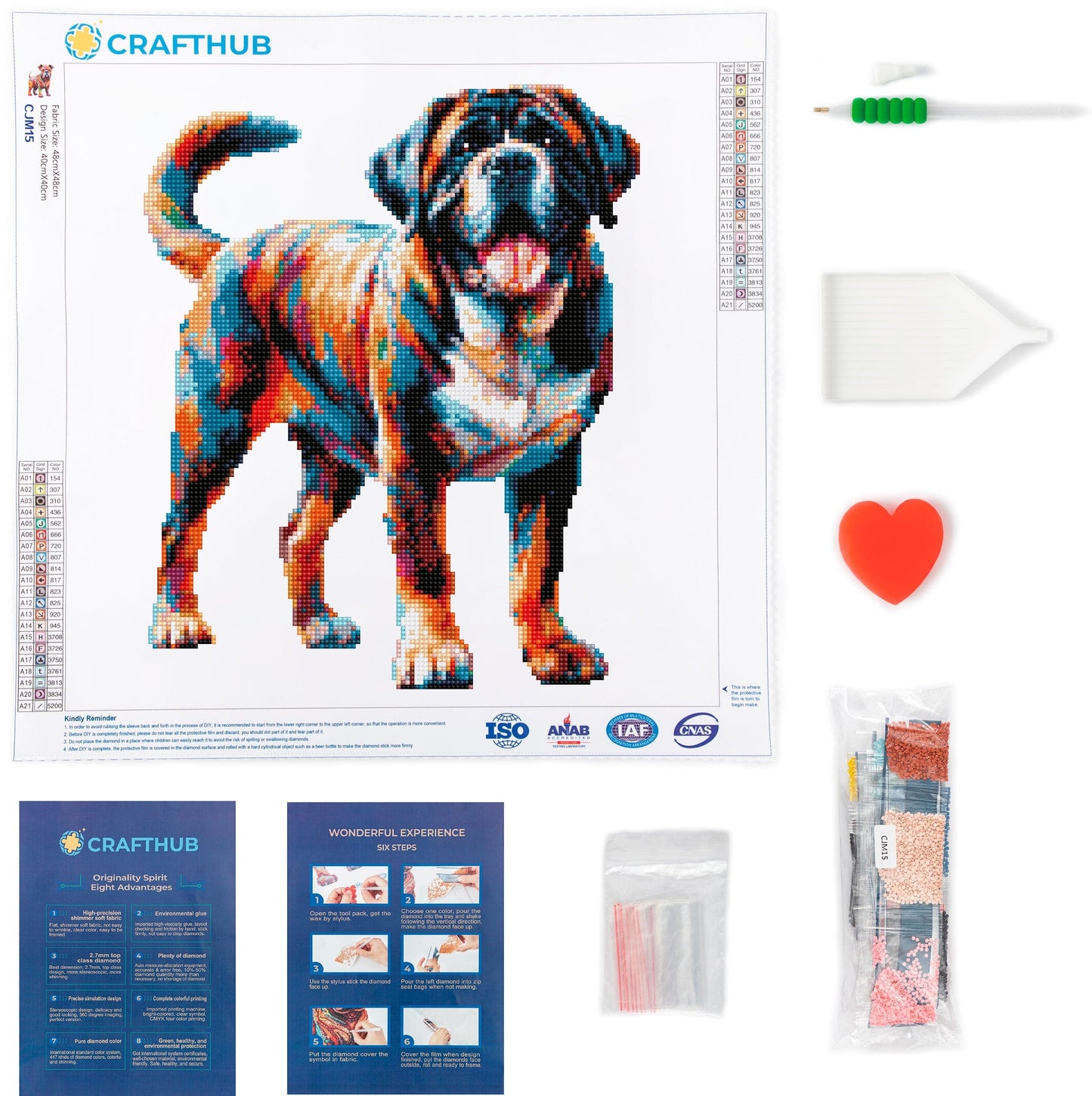 Mastiff Dog - Diamond Painting Kit
