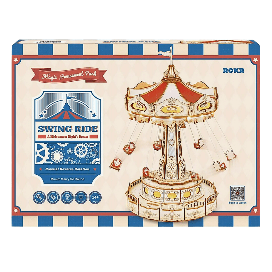 Swing Ride Music Box 3D Puzzles