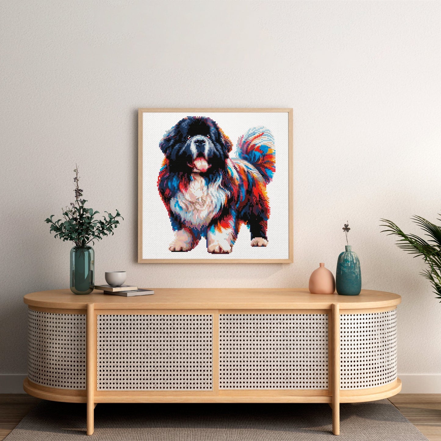 Newfoundland Dog - Diamond Painting Kit