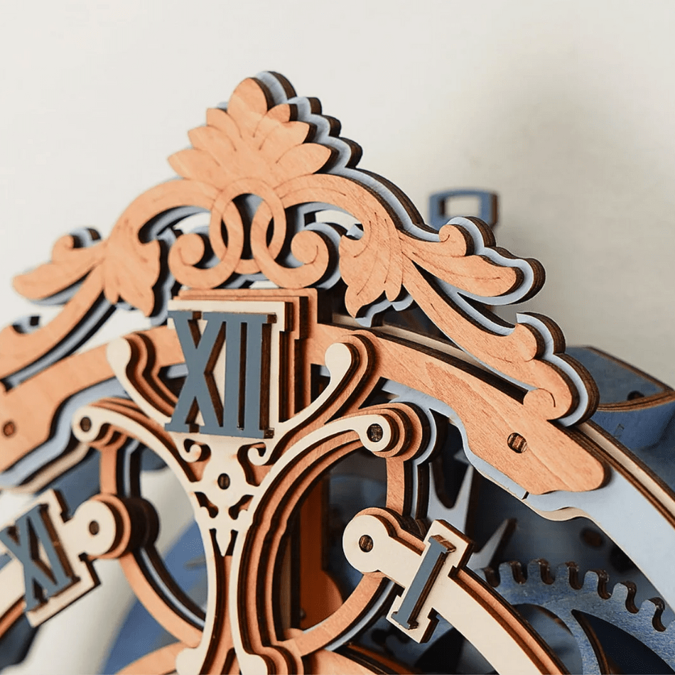 Romantic Gear Clock 3D Puzzle