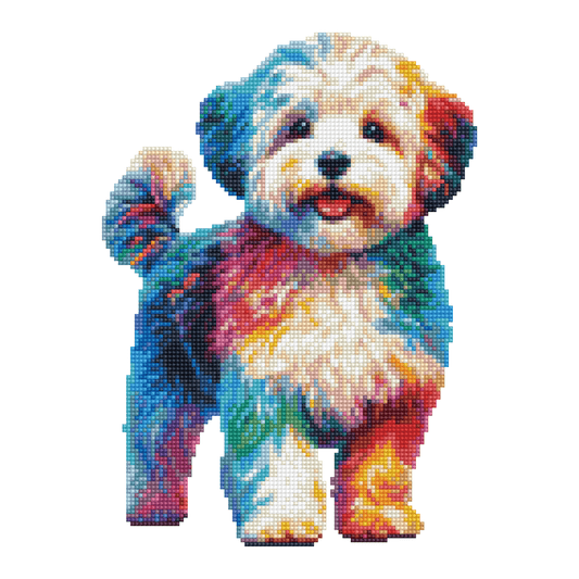 Maltipoo Dog - Diamond Painting Kit