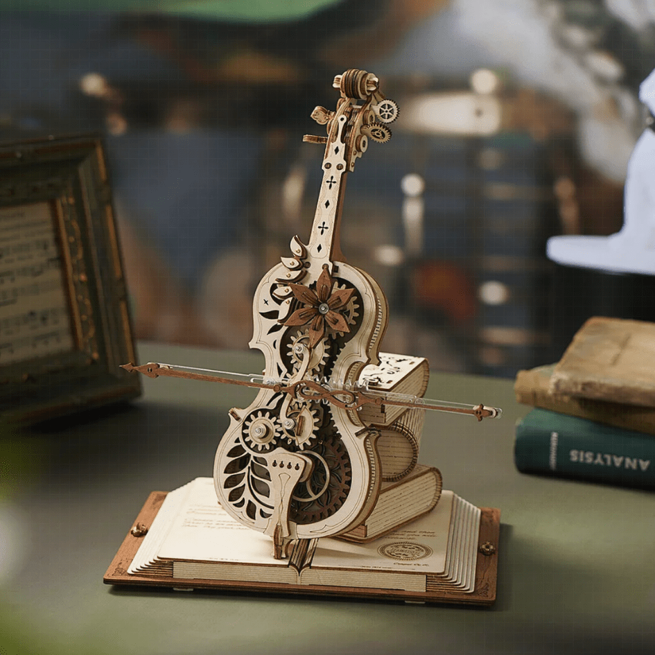 Magic Cello Music Box 3D Puzzle