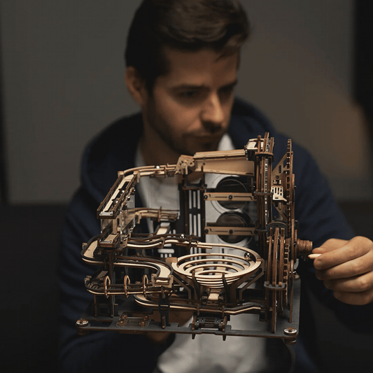 Marble Night City - Marble Run 3D Puzzle