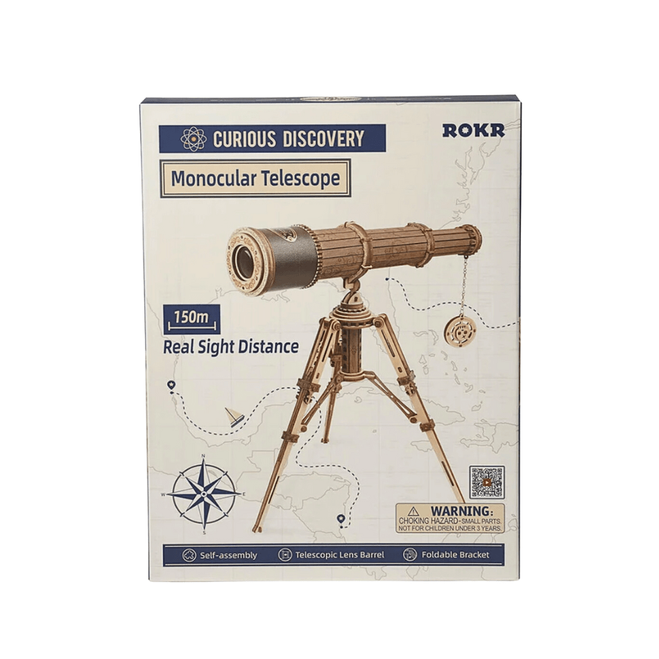 Monocular Telescope 3D Puzzles