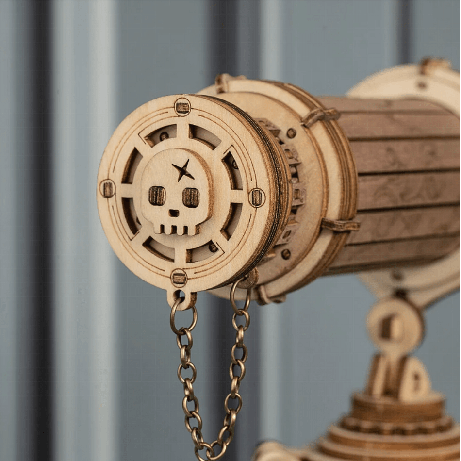 Monocular Telescope 3D Puzzles