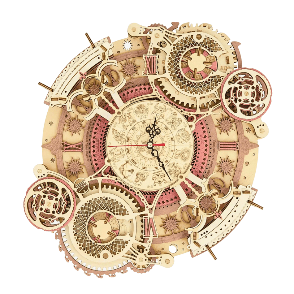 Zodiac Art Clock 3D Puzzle