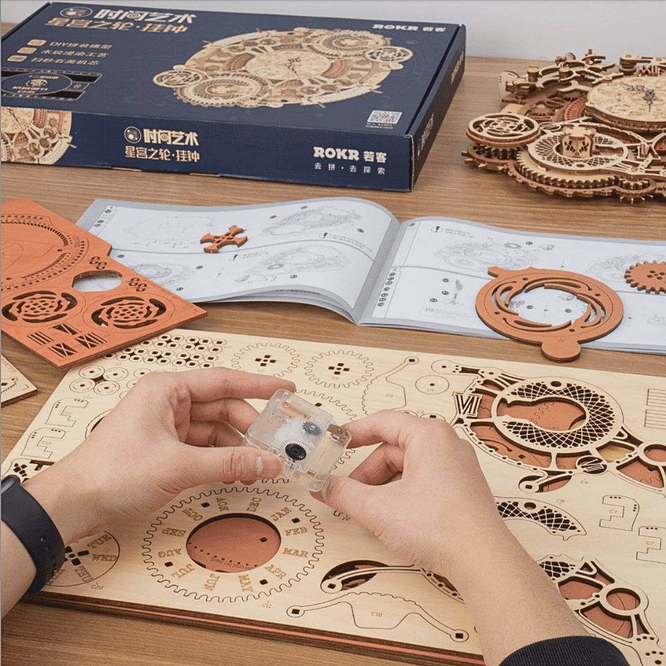 Zodiac Art Clock 3D Puzzle