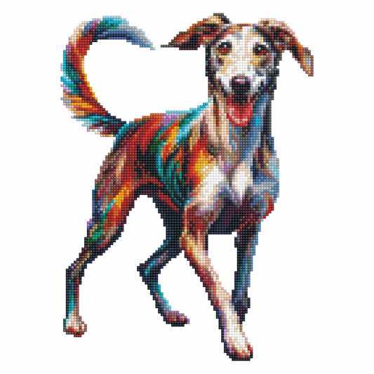 Lurcher Dog - Diamond Painting Kit